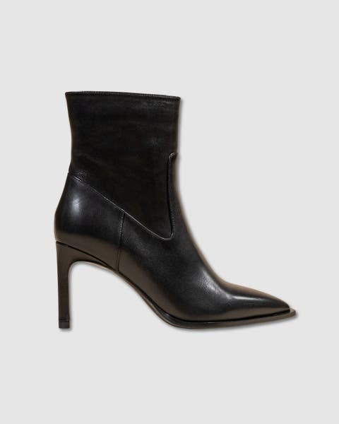 Georgia Pointed Toe Low Boots