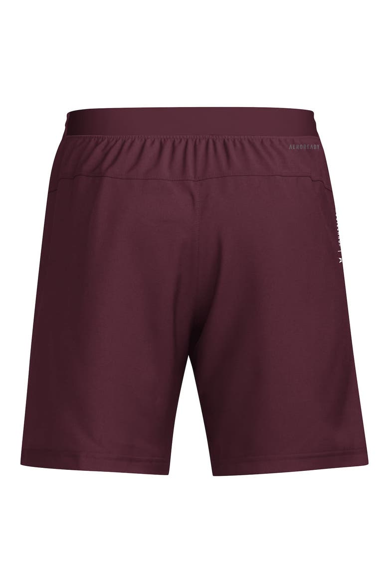 Men's adidas Maroon Texas A&M Aggies Designed for Training AEROREADY Shorts, Alternate, color, Maroon