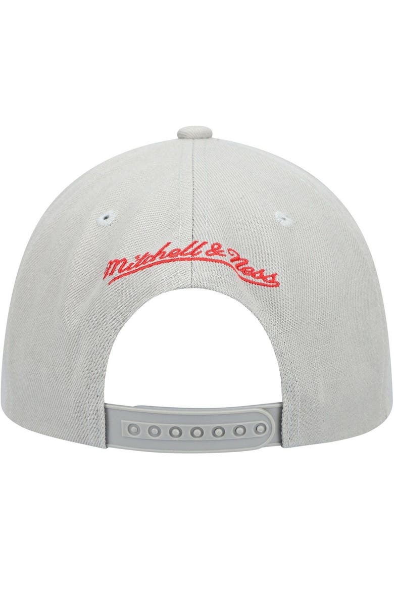 Men's Mitchell & Ness Gray Chicago Bulls Hardwood Classics Tonal Snapback Hat, Alternate, color, Gray