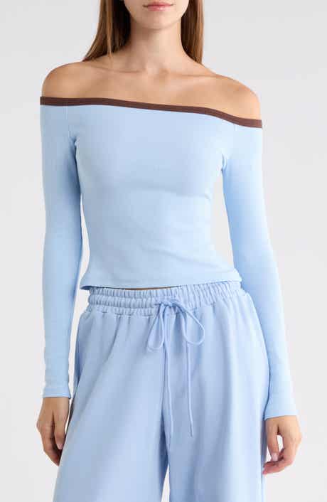 Baseline Off Shoulder Ribbed Top