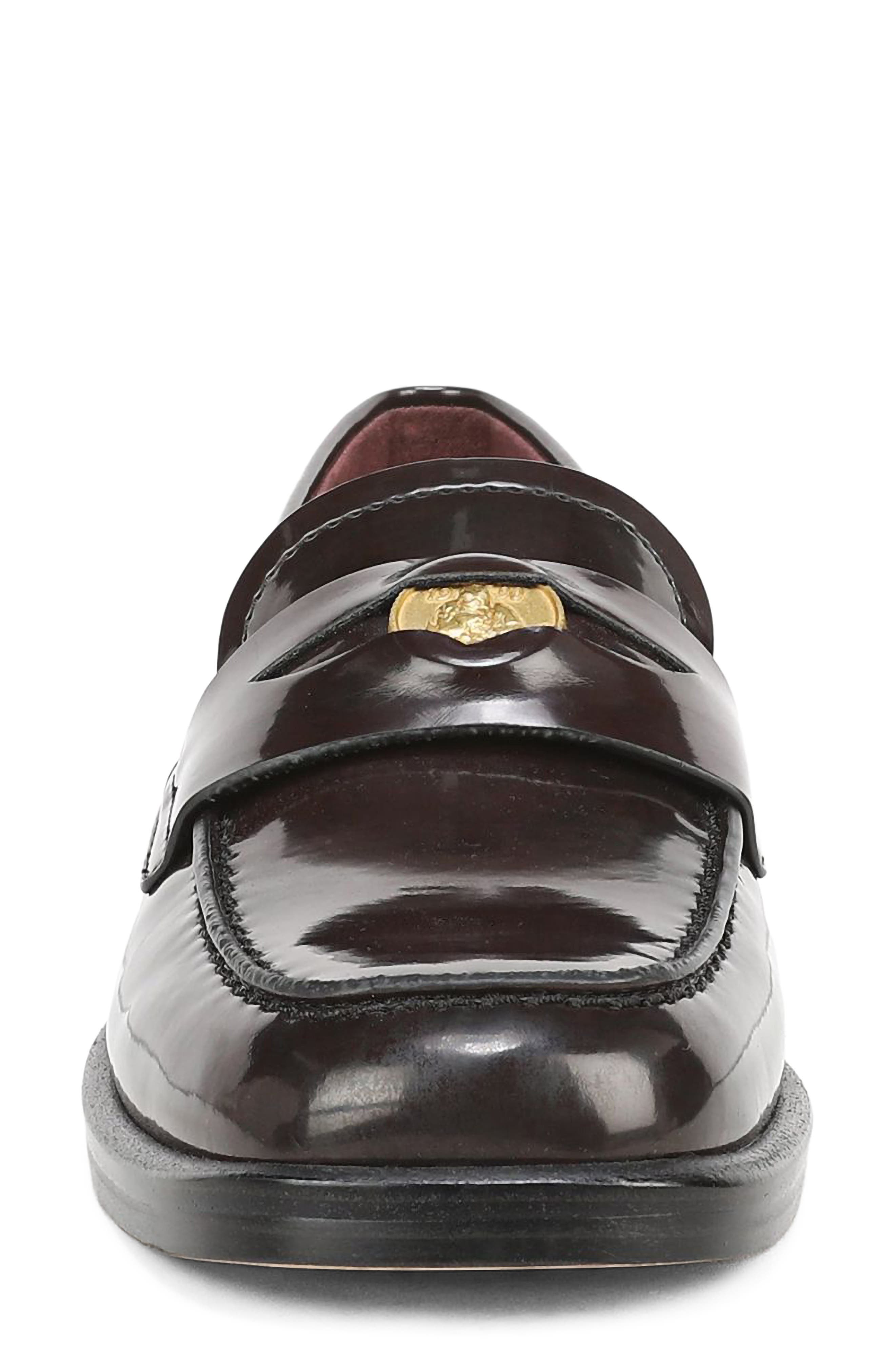 Bessy Coin Loafer, Alternate, color, RED
