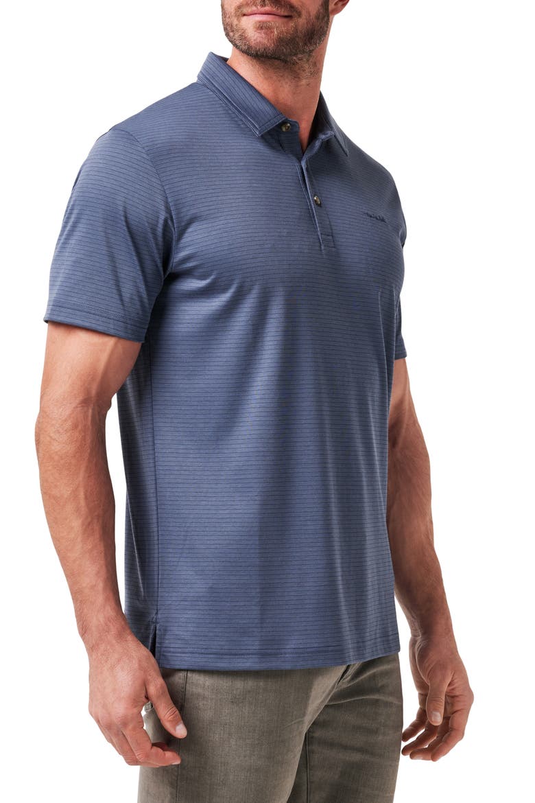 The Zinna 2.0 Polo Shirt, Alternate, color, VINTAGE INDIGO/ MOOD INDIGO