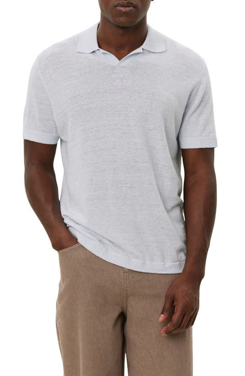 Emmanuel Linen & Cotton Polo Sweater