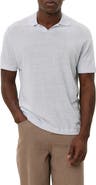 Les Deux Emmanuel Linen & Cotton Polo Sweater