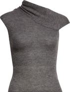 Paloma Wool Aurum Asymmetric Mohair & Alpaca Blend Sweater