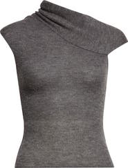 Paloma Wool Aurum Asymmetric Mohair & Alpaca Blend Sweater