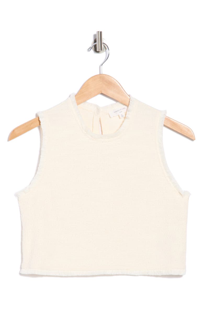 Habitual Fringe Trim Shell, Alternate, color, Natural