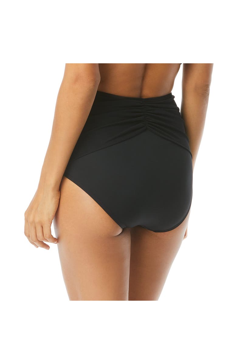 COCO REEF Diva High Waist Bottom, Alternate, color, Cast-Black