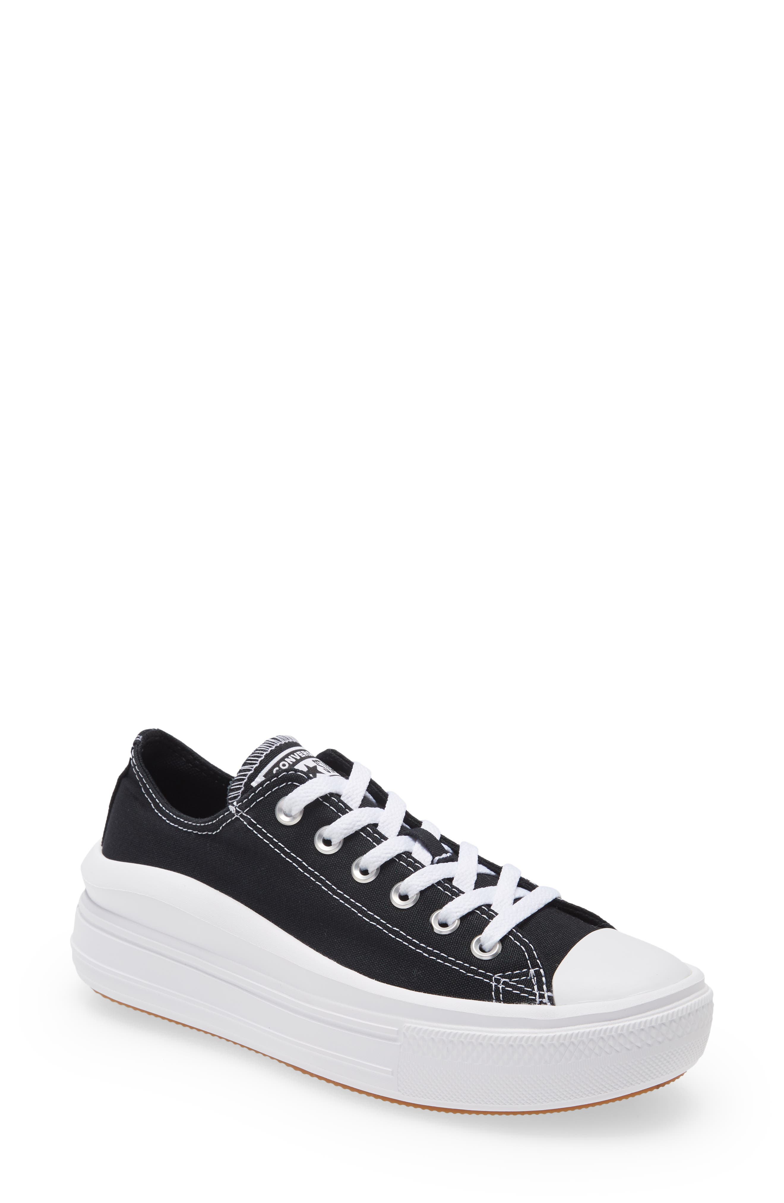 Converse Chuck Taylor<sup>®</sup> All Star<sup>®</sup> Move Low Top Platform Sneaker, Main, color, 
