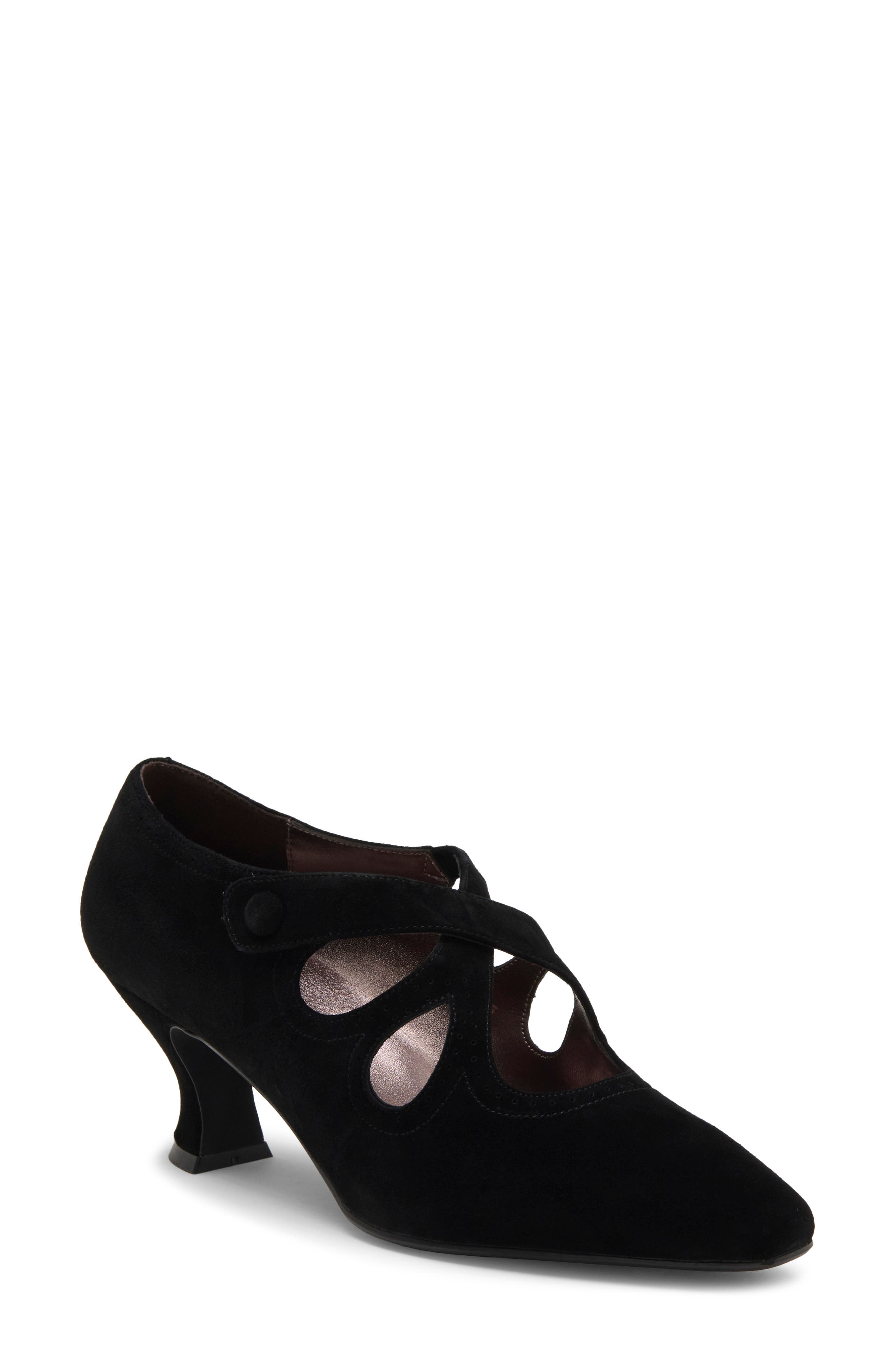 Gravitas Pump, Main, color, BLACK SUEDE