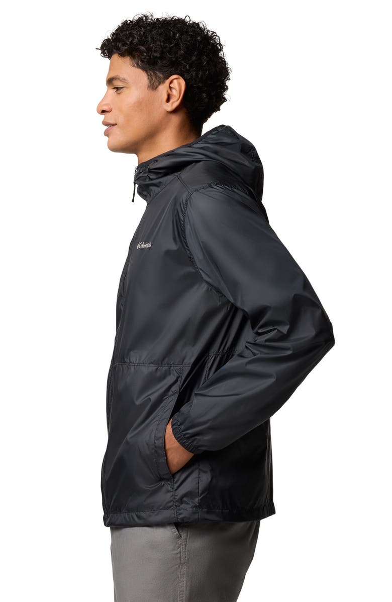 Columbia Center Ridge II Hooded Windbreaker Jacket, Alternate, color,