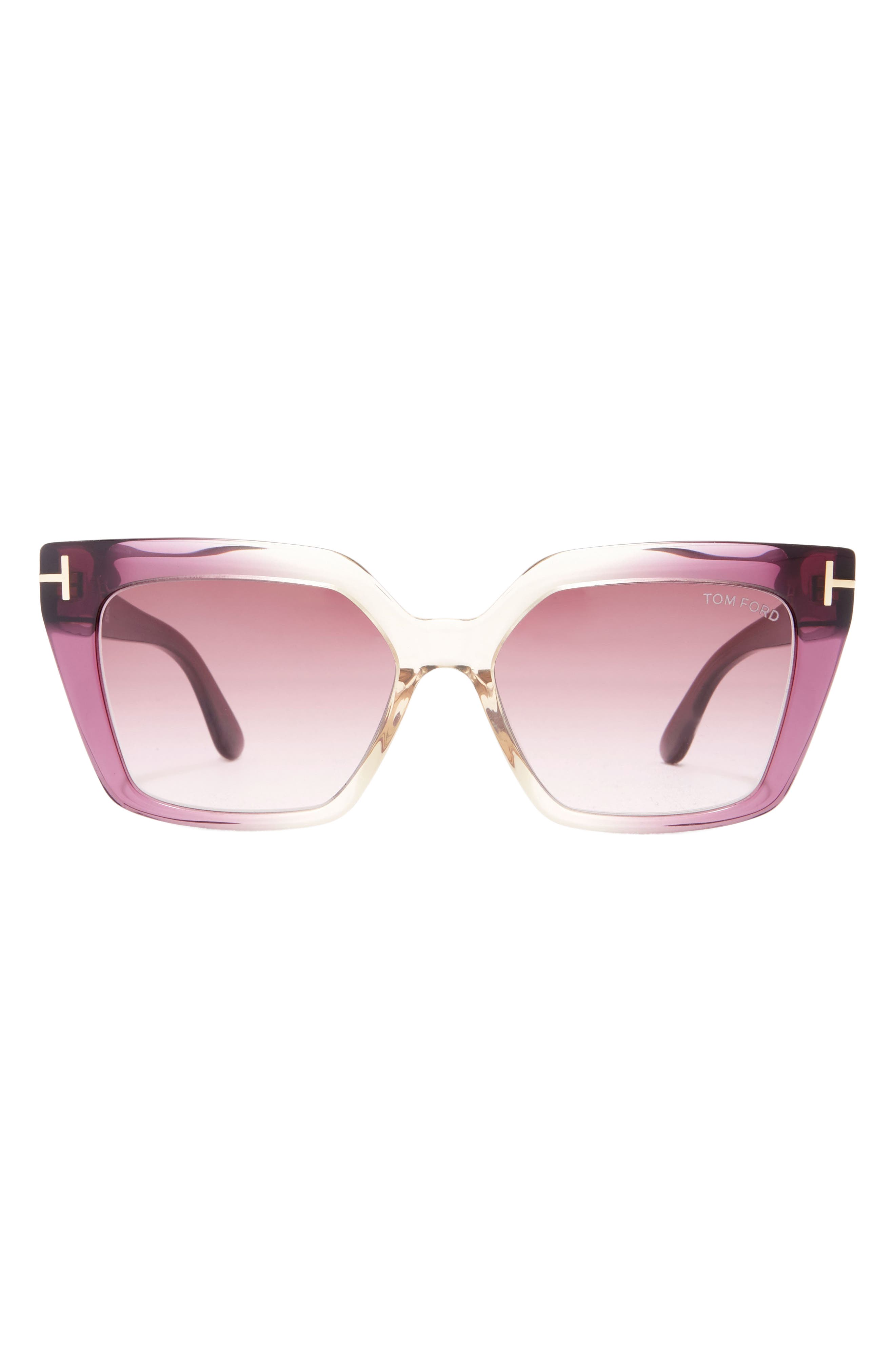 TOM FORD 53mm Cat Eye Sunglasses