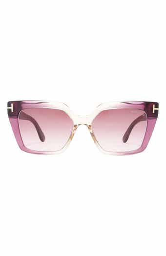 TOM FORD 53mm Cat Eye Sunglasses