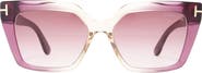 TOM FORD 53mm Cat Eye Sunglasses