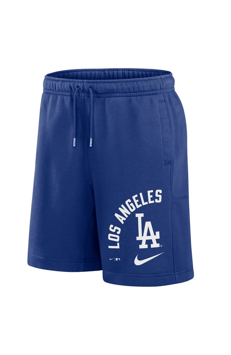 Nike Men's Nike Royal Los Angeles Dodgers Arched Kicker Shorts, Alternate, color, Royal