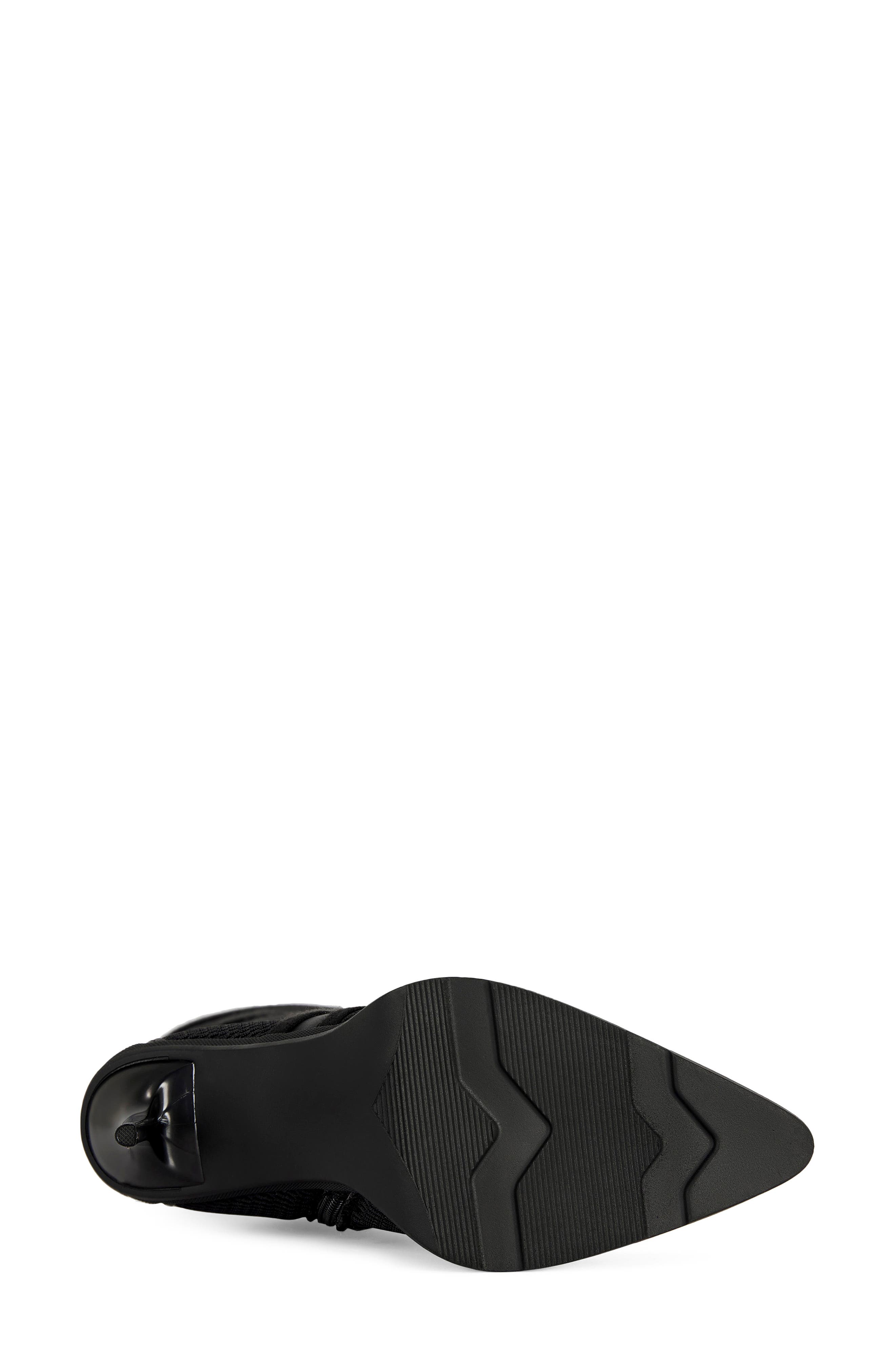 Zayd Lace-Up Tall Boot, Alternate, color, BLACK