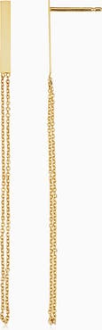 Oradina 14K Yellow Gold Donatello Drop Earrings