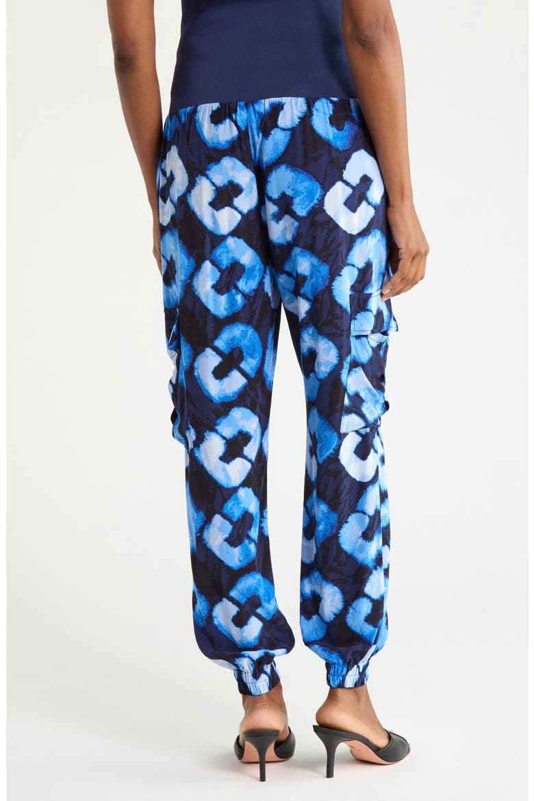 Lara Print Cargo Pants, Alternate, color, SHIBORI LINKS MEDIUM