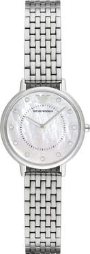 Emporio Armani Slim Two-Hand Bracelet Watch, 28mm