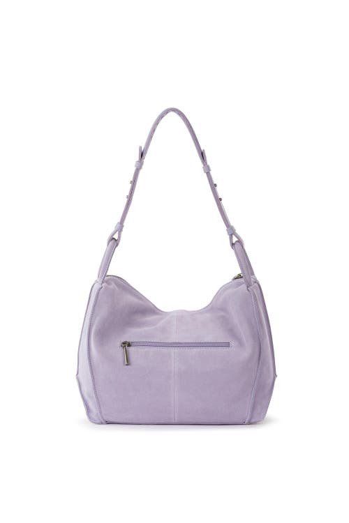 The Sak Los Feliz Hobo Leather Bag In Purple