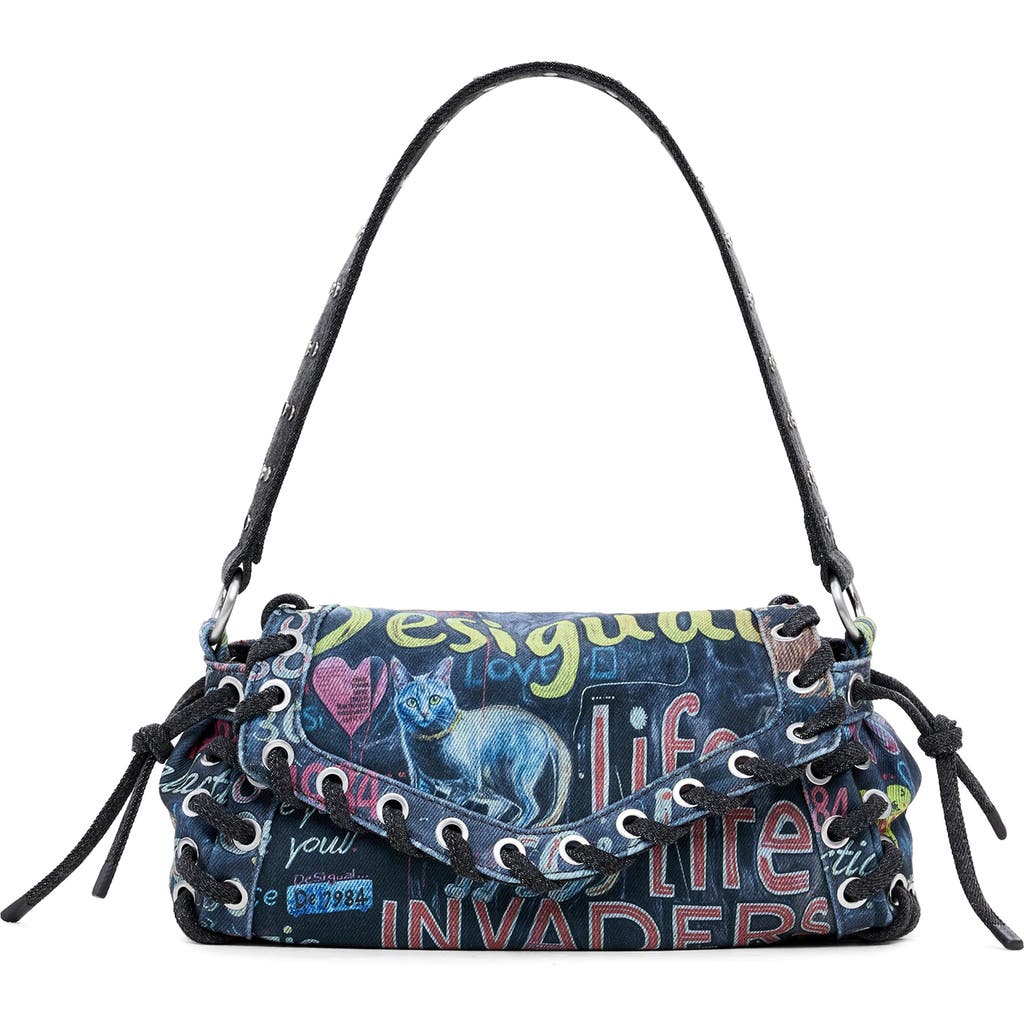 Desigual Medium Graffiti Crossbody Bag
