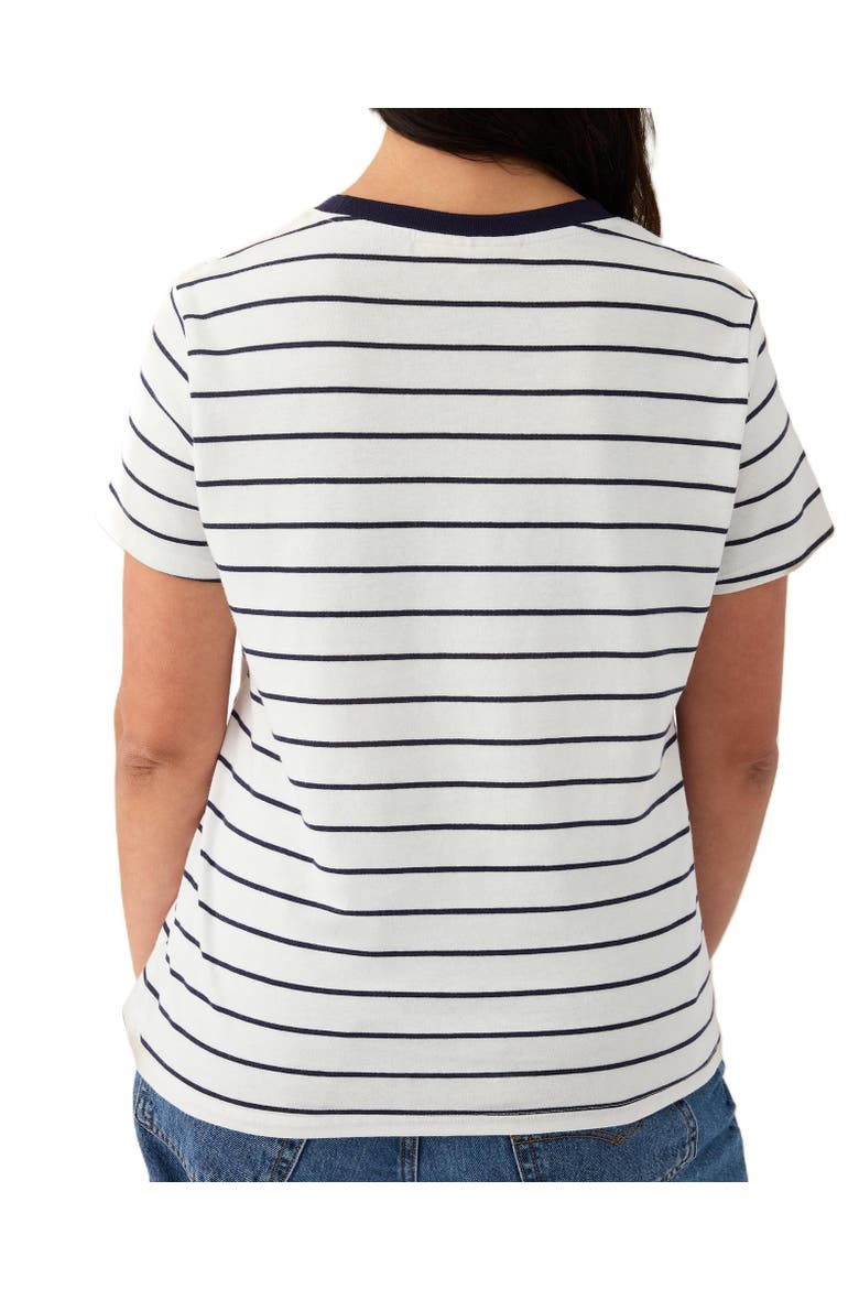 Classic Cotton Nursing T-shirt, Alternate, color, Navy & White Stripe