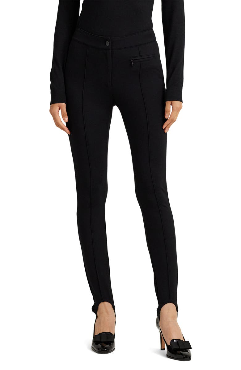 Lauren Ralph Lauren Modern Ponte Ankle Leggings, Main, color, 