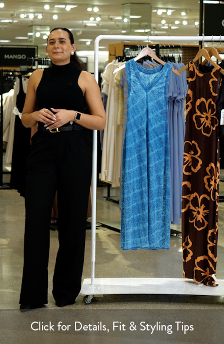 Trinidad Sleeveless Cover-Up Midi Dress, sales video thumbnail