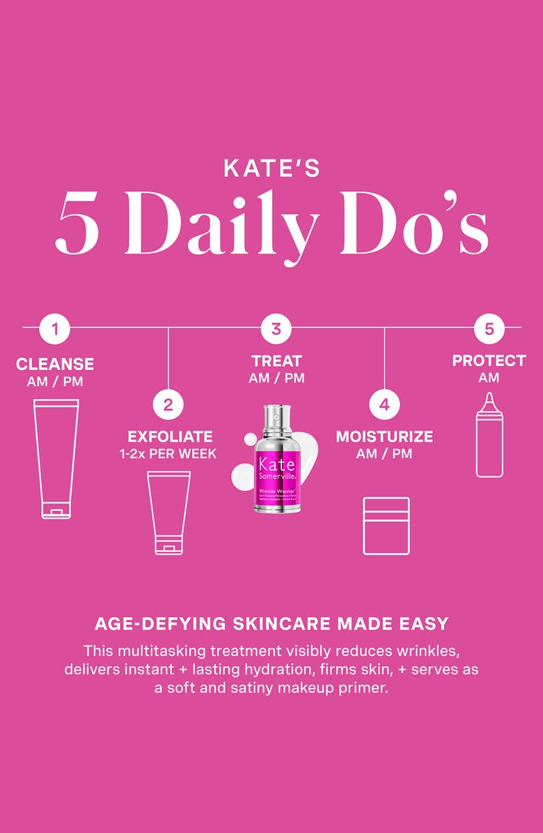 Kate Somerville<sup>®</sup> Wrinkle Warrior<sup>®</sup> 2-in-1 Plumping Moisturizer + Serum, Alternate, color,