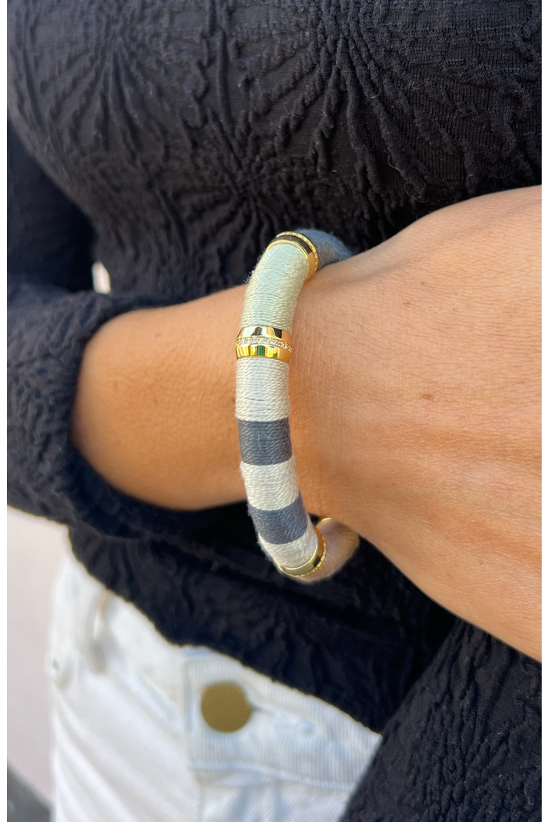 Colorblock Bracelet, Alternate, color, Dark and Stormy