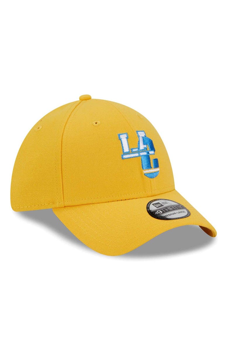 New Era Men's New Era Gold Los Angeles Chargers City Originals 39THIRTY Flex Hat, Alternate, color, Gold