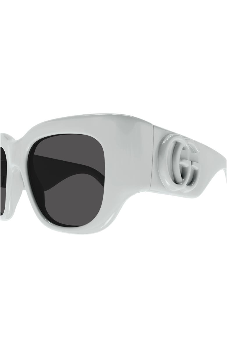 Gucci 53mm Square Sunglasses, Alternate, color, 