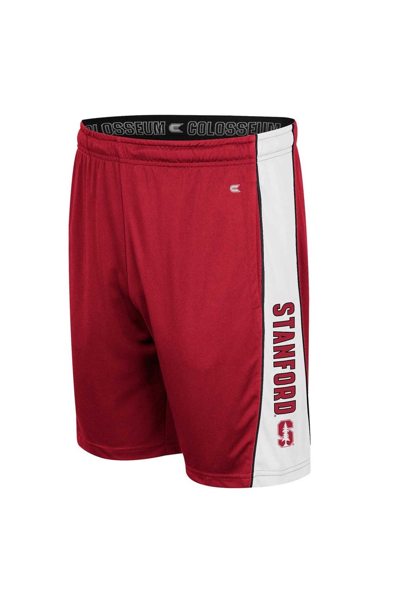 COLOSSEUM Men's Colosseum Cardinal Stanford Cardinal Panel Shorts, Alternate, color, Cardinal