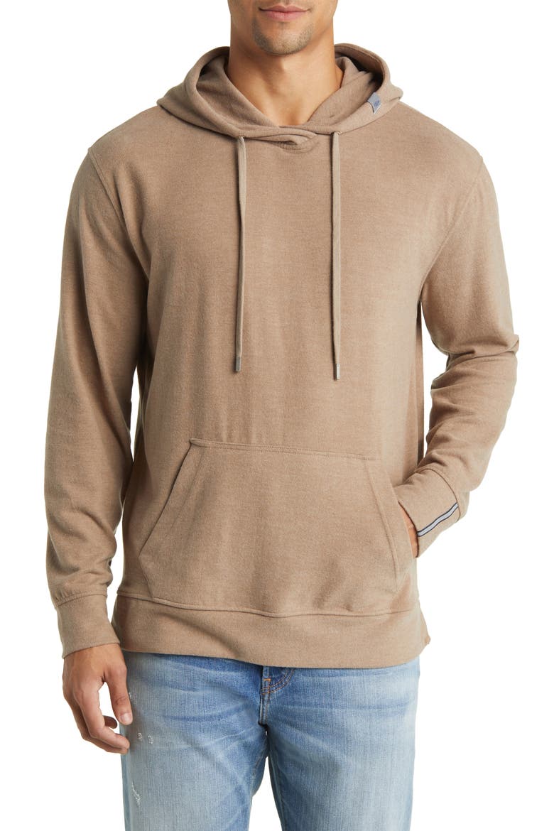 Performance Tech Fleece Hoodie, Main, color, FOSSIL