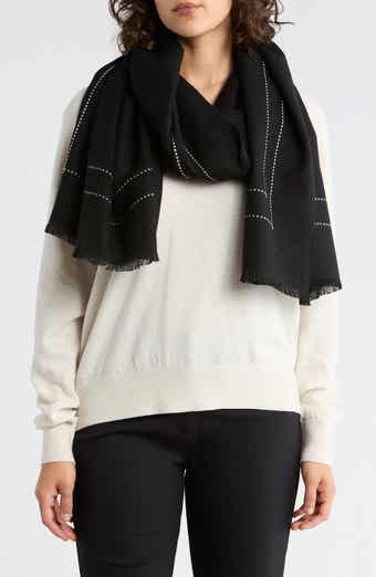 Ted Baker London Contrast Stitch Border Scarf