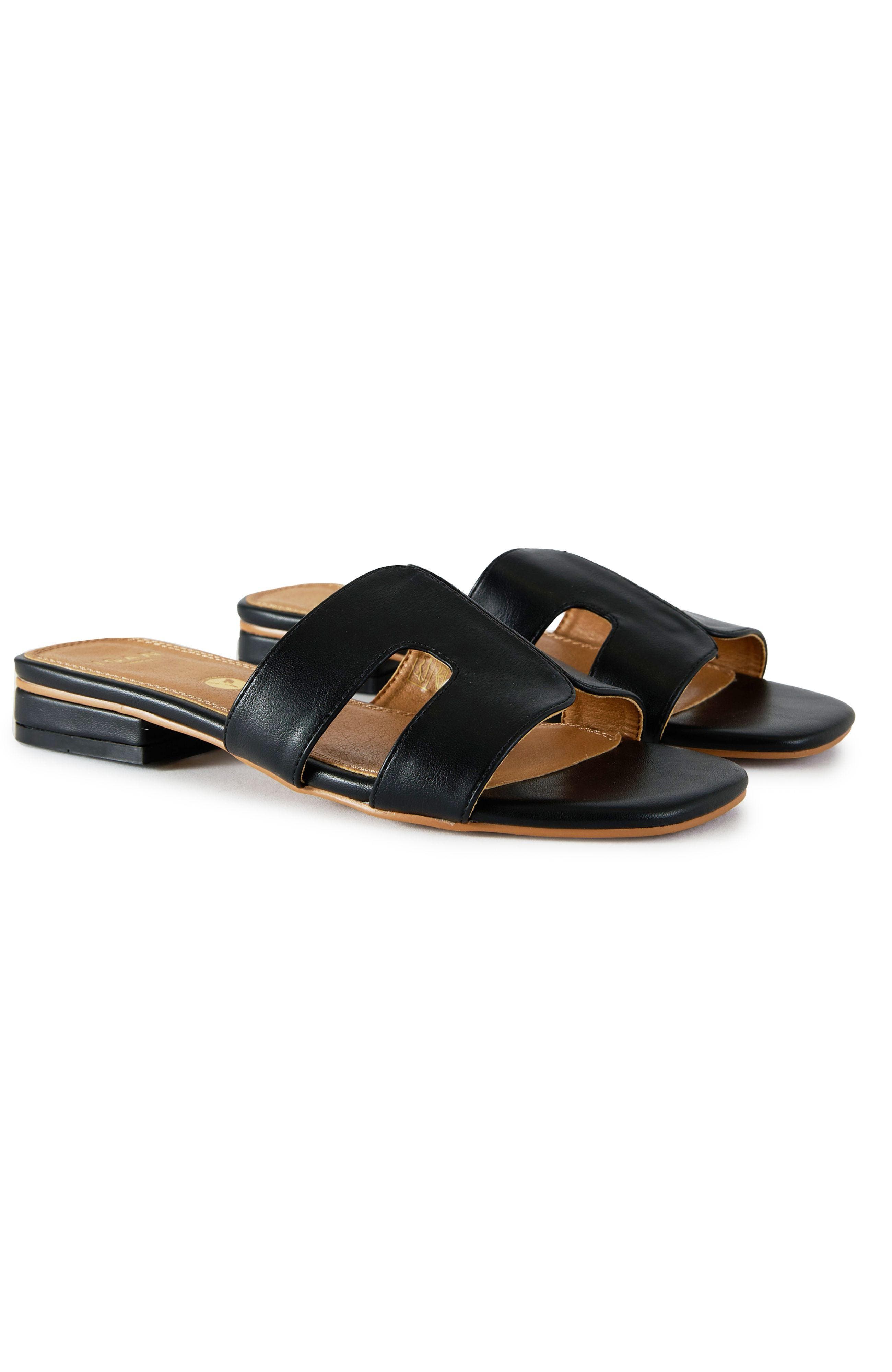 Bok Mule Slide Sandals, Alternate, color, Black