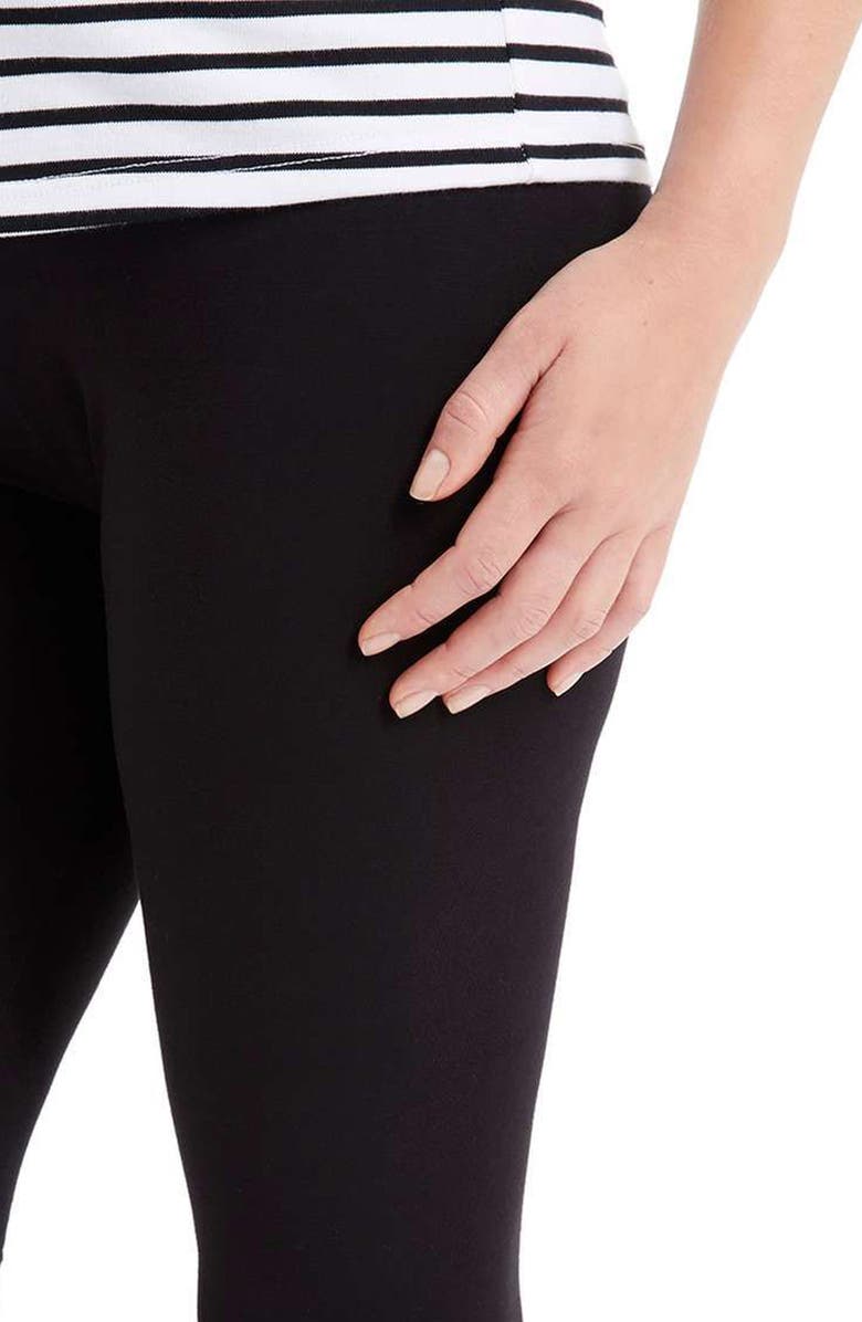 Topshop Ankle Maternity Leggings, Alternate, color, 
