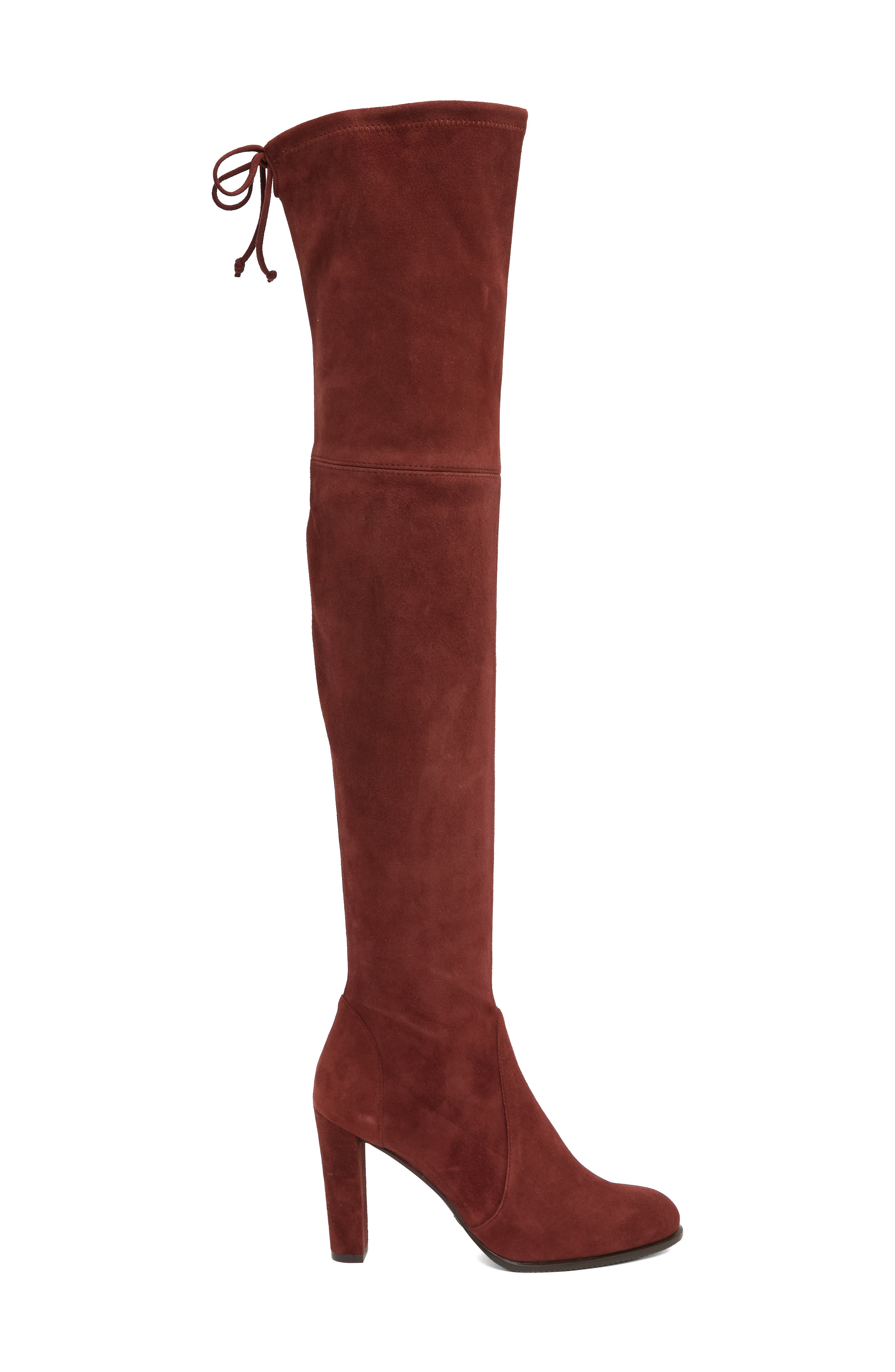 Highland Over The Knee Boot, Alternate, color, MAHOGANY