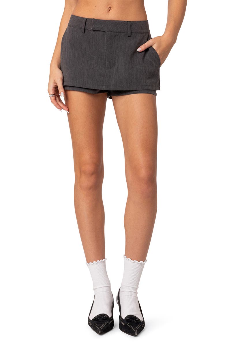 EDIKTED Sloan Mini Skort, Main, color, 