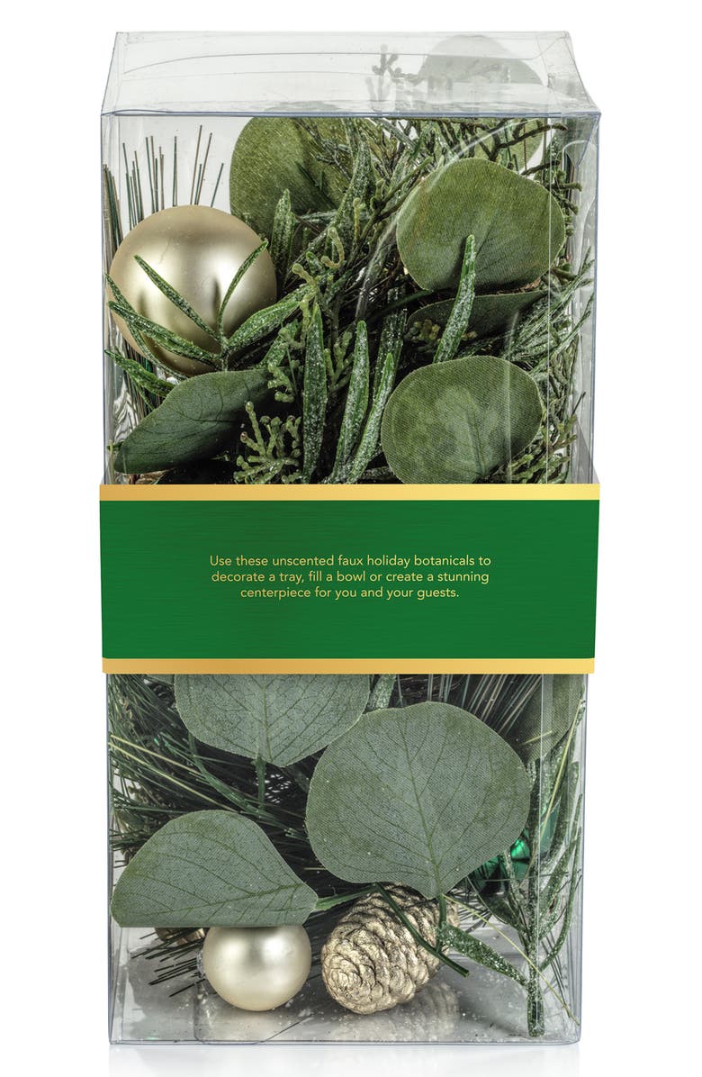 Zodax Holiday Botanical Vase & Bowl Filler, Alternate, color, Green