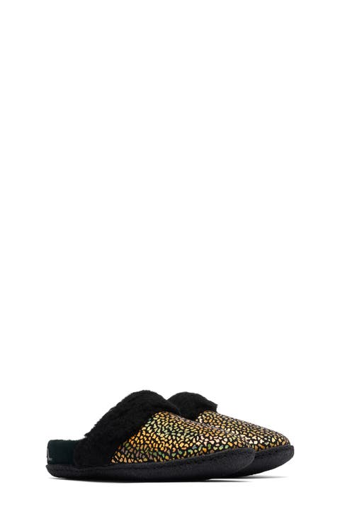 Kids' Nakiska II Faux Fur Slide Slipper