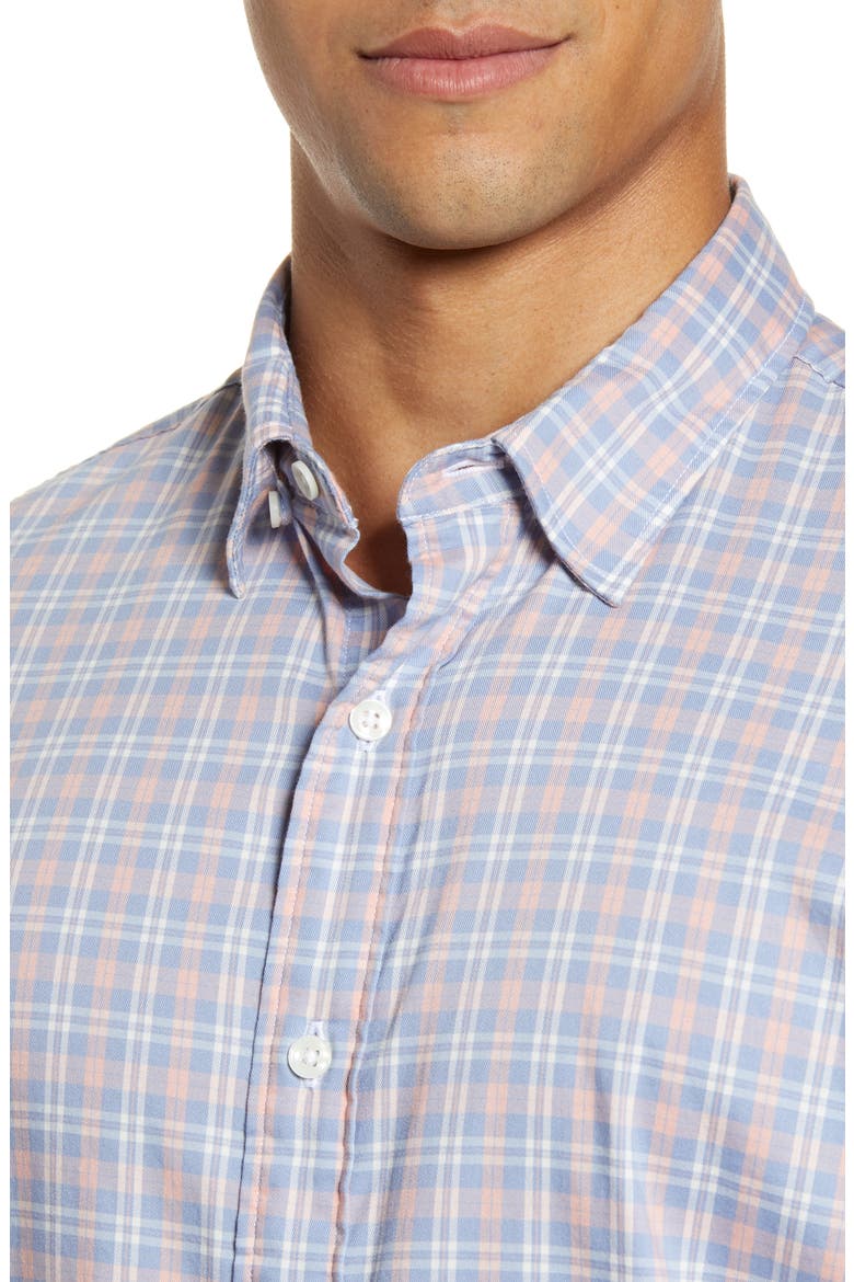 Movement Plaid Button-Up Shirt, Alternate, color, REDONDO PLAID