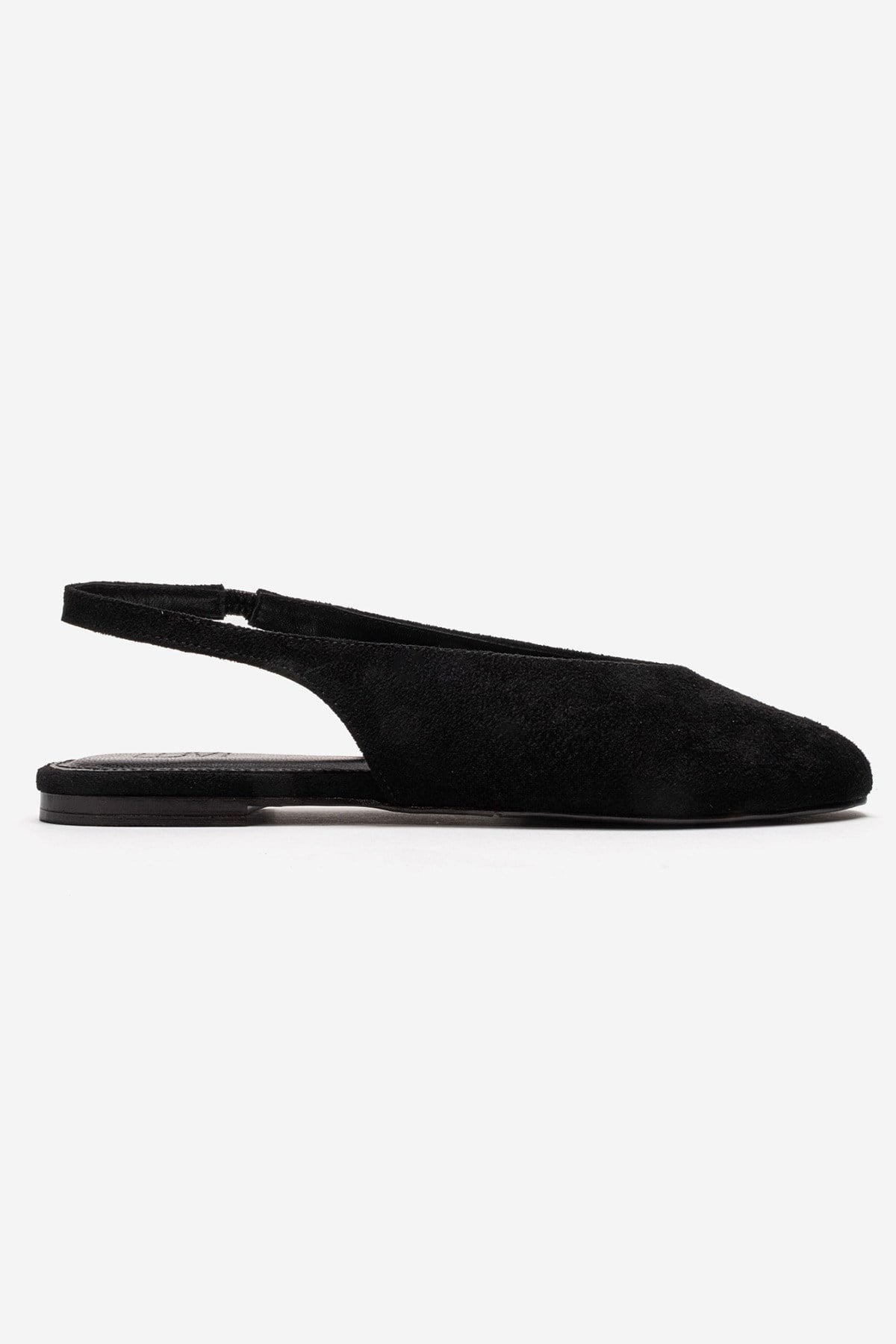 Serina Slingback Sandal, Alternate, color, Black Suede