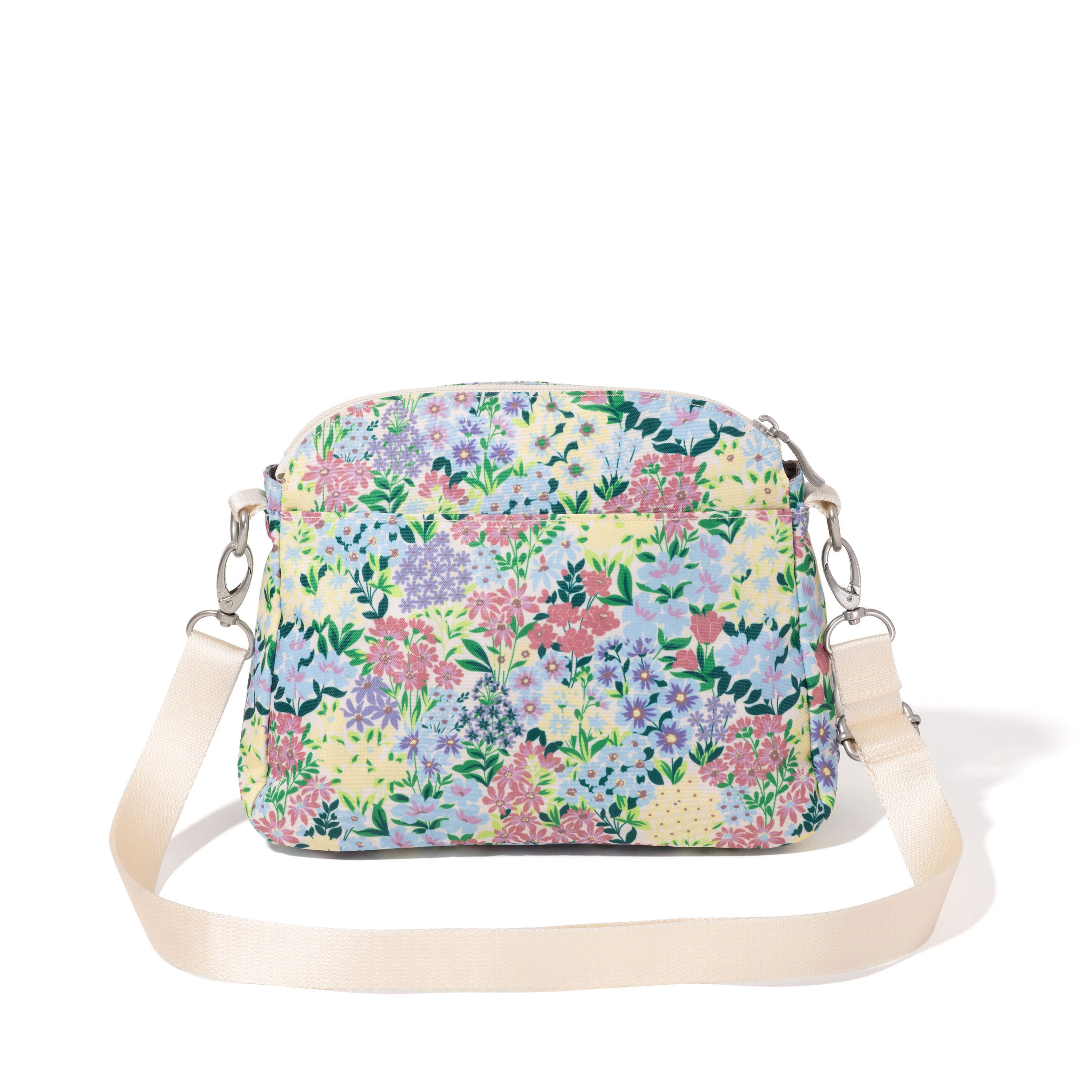 BAGGALLINI Coastal Flip Lock Crossbody Bag, Alternate, color, Meadow Print