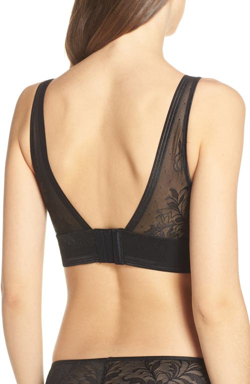 Wacoal Net Effect Bralette In Black