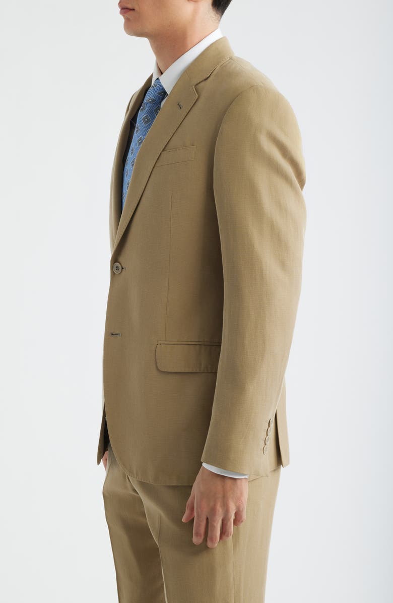 Emporio Armani Tan Suit Jacket, Alternate, color, Tan