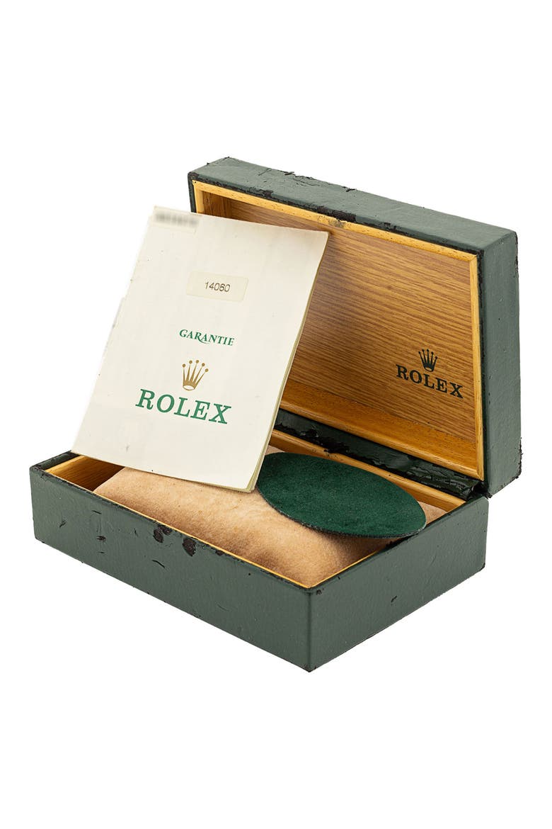 Rolex Preowned 2000 Submariner Bracelet Watch, 40mm, Alternate, color, BLACK