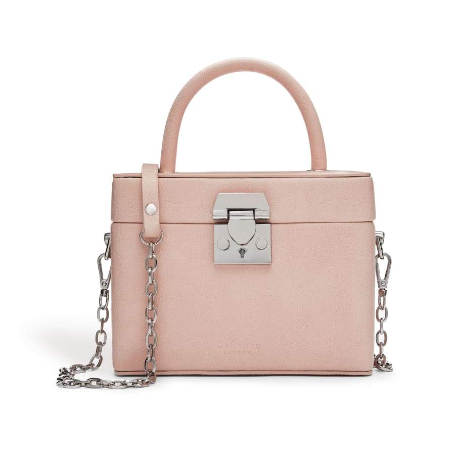 LaBante London Mae Pink Satchel Vegan Cross Body Bag, Main, color, Pink