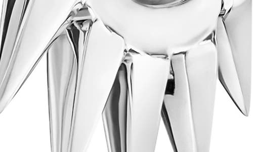 Shop Maria Tash Mohawk Spike Hoop Earring In White Gold