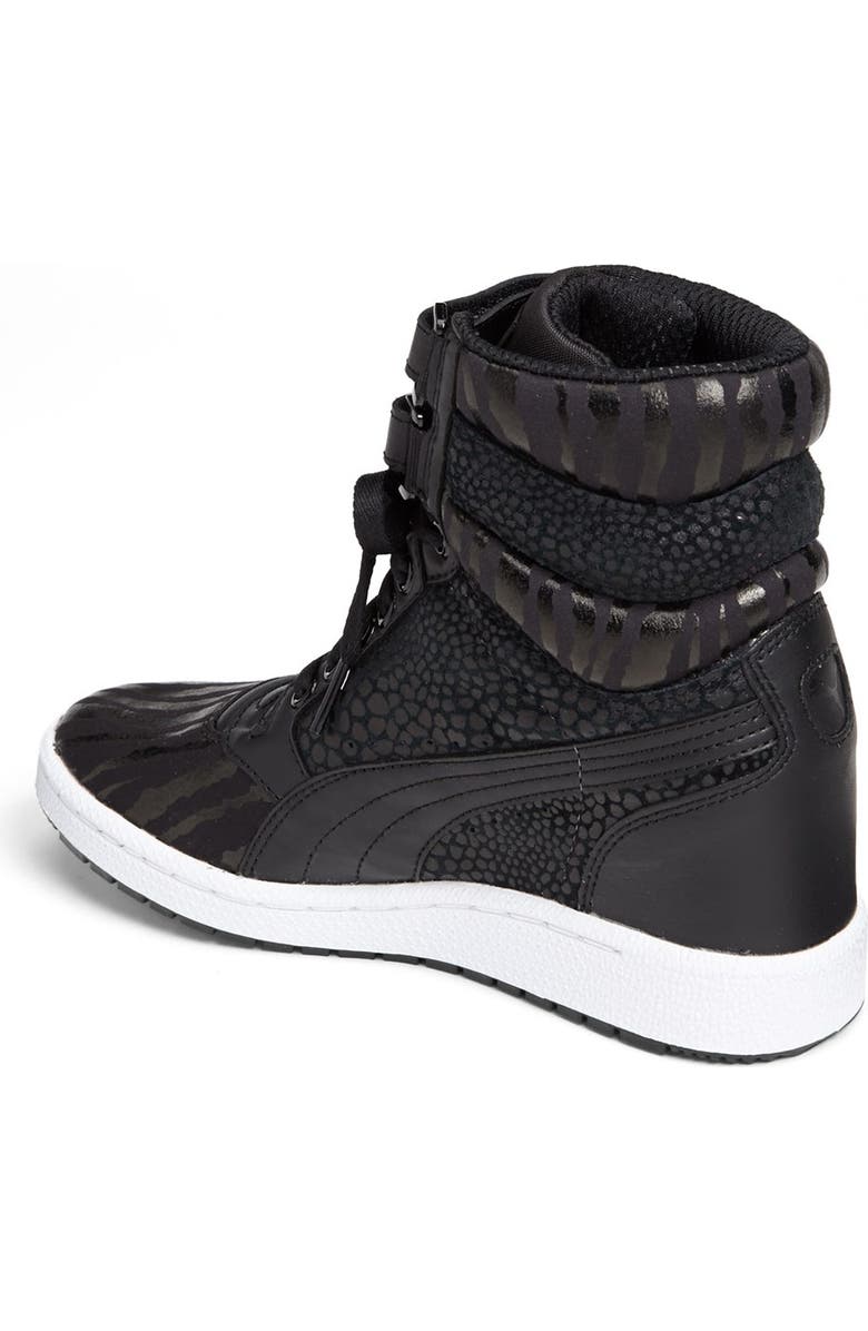PUMA 'Sky Wedge Reptile' Sneaker, Alternate, color,